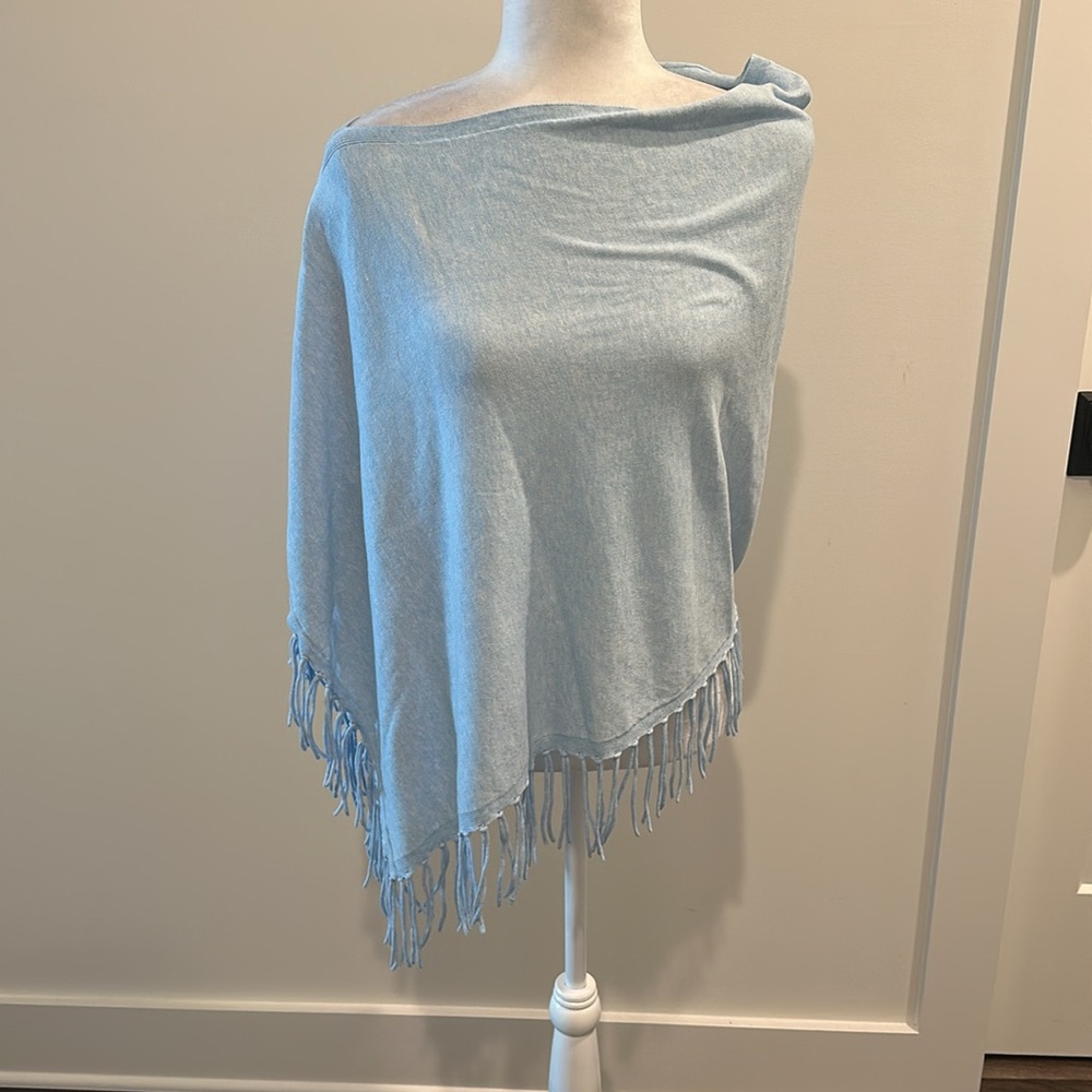 NWT Lilly Pulitzer Lanai Wrap in Heathered Boho Blue One Size - Picture 4 of 8